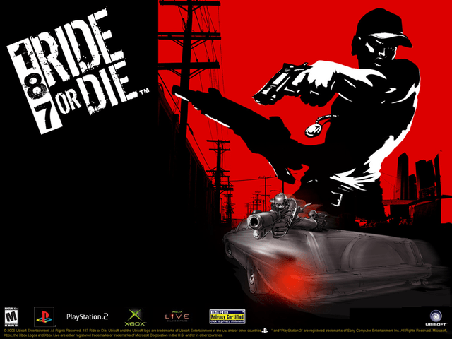 187 Ride or Die title screen for Xbox